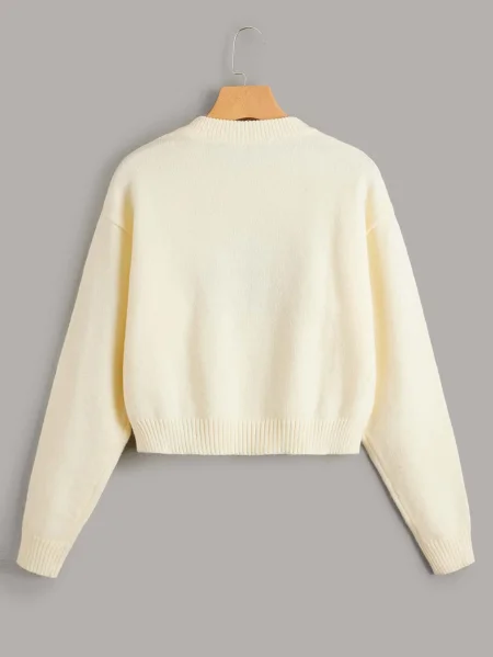 Mushroom Pattern Sweater